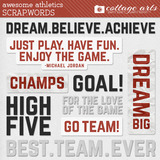 Awesome Athletics Scrap.Words