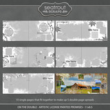 On the Double - Artistic License Painted Promises - 11x8.5