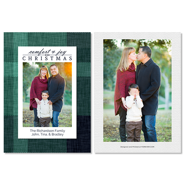 Comfort and Joy Christmas Card