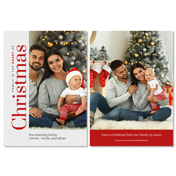 Heart of Christmas Card