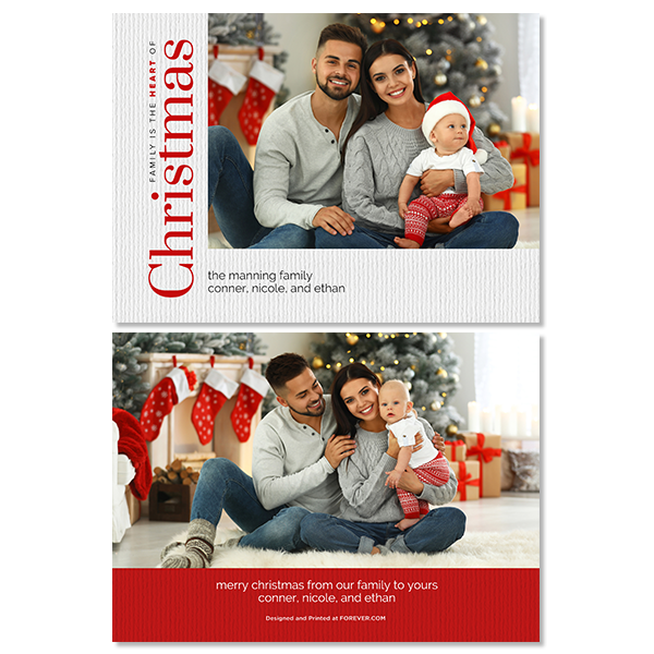 Heart of Christmas Card