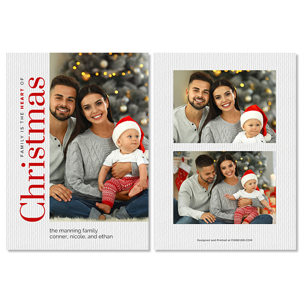 Heart of Christmas Card