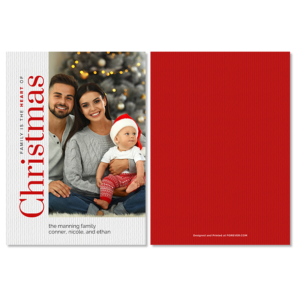 Heart of Christmas Card