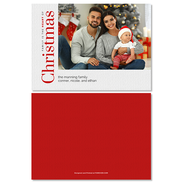 Heart of Christmas Card