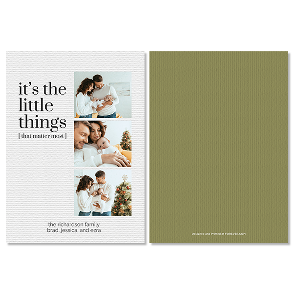 What Matters Most Card