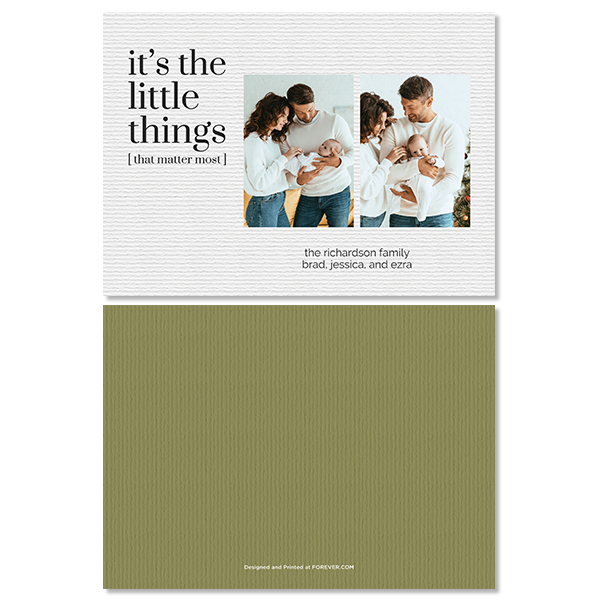 What Matters Most Card