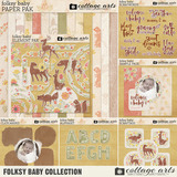 Folksy Baby Scrap.Words