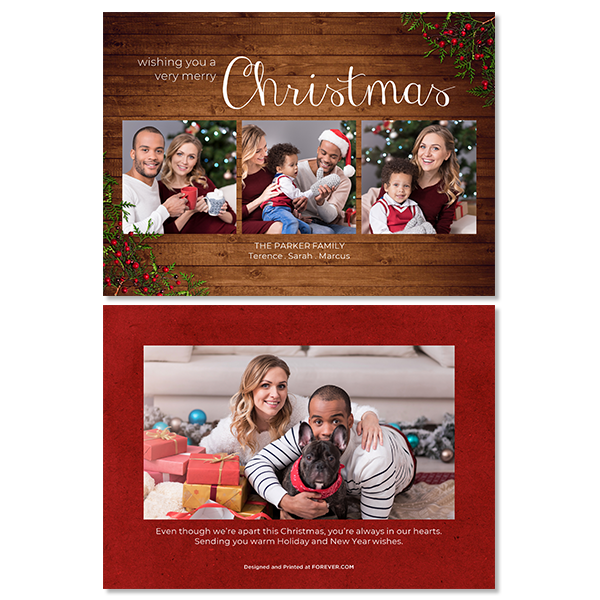 Berry Merry Christmas Card