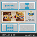 Seamless Layflat November Framed