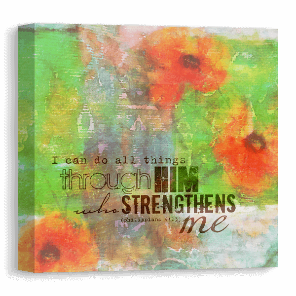 I Can Do All Things Canvas Canvas