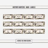 History Hunters - War - Labels