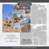 Nature Notes - Scorched Earth Template