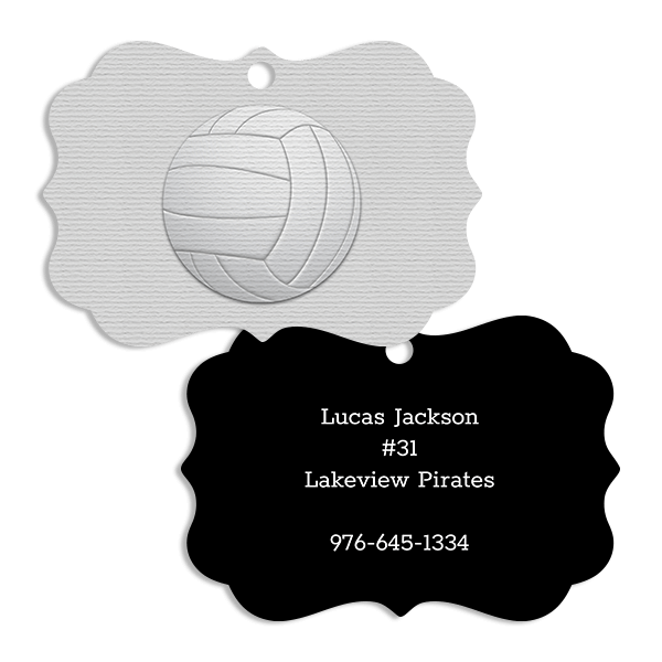 Volleyball Bag Tag | Ornament
