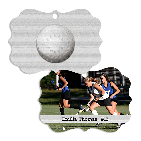 Field Hockey Ornament