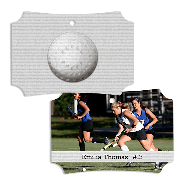 Field Hockey Ornament