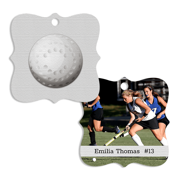 Field Hockey Ornament