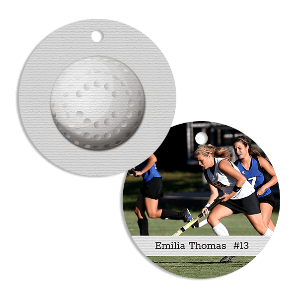 Field Hockey Ornament
