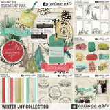 Winter Joy Scrap.Words