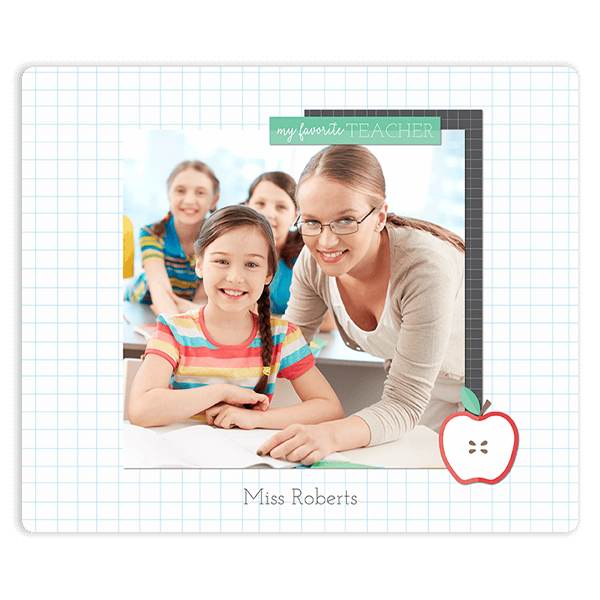School Time Teacher Mouse Pad
