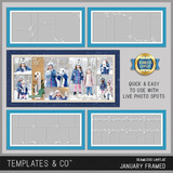 Seamless Layflat January Framed 1-4