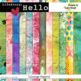 Life Story - Hello Grunge Papers