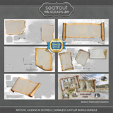 Artistic License In Distress - Seamless Layflat Bonus Bundle