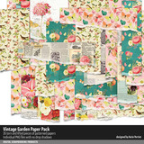 Vintage Garden District Paper Scraps