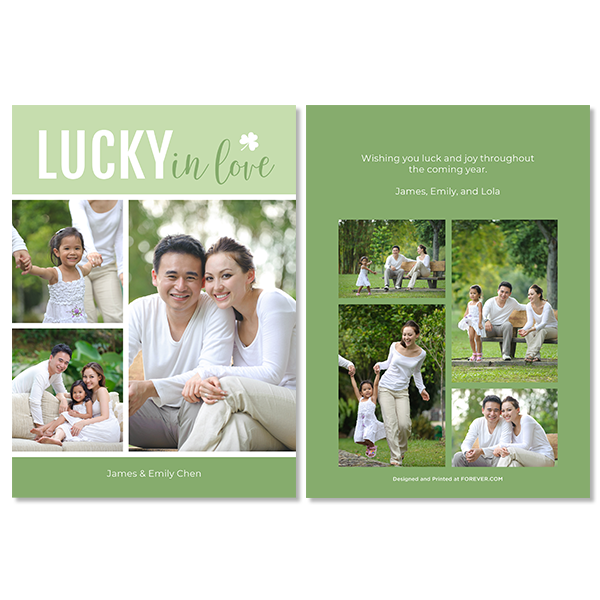 Lucky in Love Card