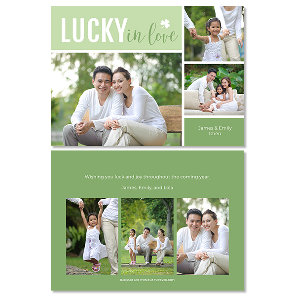 Lucky in Love Card