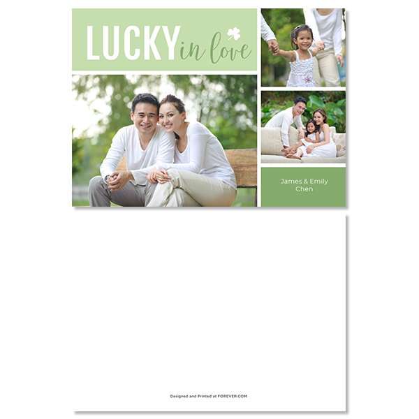 Lucky in Love Card