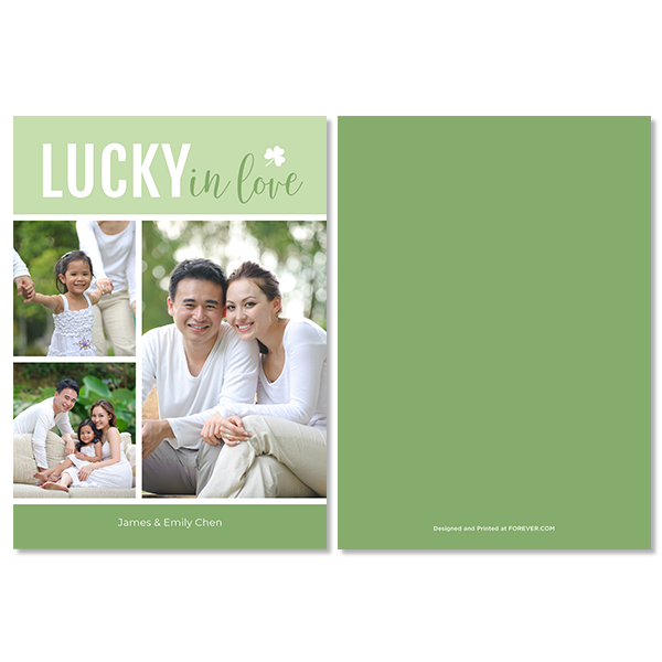 Lucky in Love Card