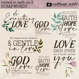 Rooted in Faith 3 Scrap.Words