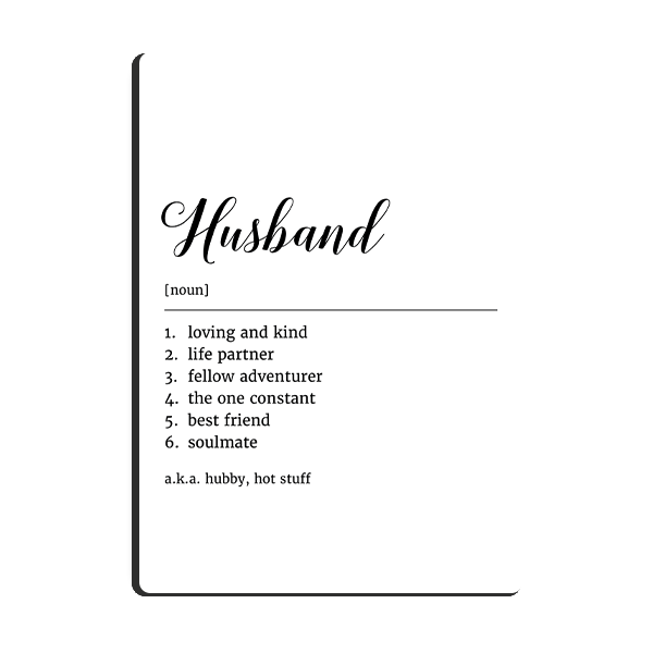 Husband Definition Tabletop Tabletop Panel