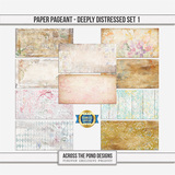 Paper Pageant - Deeply Distressed SLF Set 1