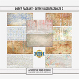 Paper Pageant - Deeply Distressed SLF Set 2