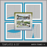 March Framed 1-4