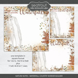 Nature Notes - Waterfall Country Border Builder