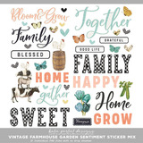 Vintage Farmhouse Garden Scrapbooking Bundle