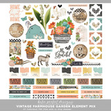 Vintage Farmhouse Garden Scrapbooking Bundle