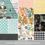 Vintage Farmhouse Garden Paper Pack 01