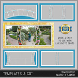Seamless Layflat March Framed 1-4