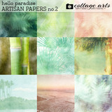 Hello Paradise Artisan Papers 2