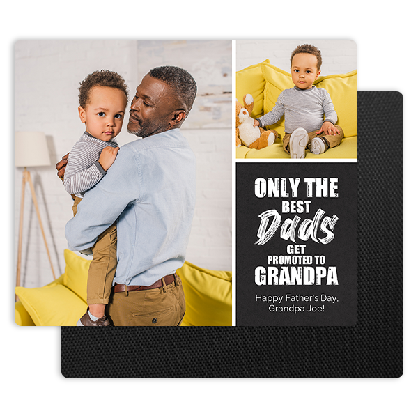 Promoted to Grandpa Mouse Pad