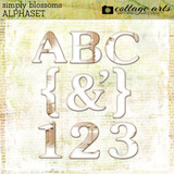 Simply Blossoms AlphaSet