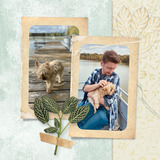 Watercolor Memories Pre-designed Coasters