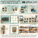 Simply Storyboards 5 - 12x12 Pre-designed Book