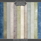 Artist's Toolbox - Travel Bug Papers