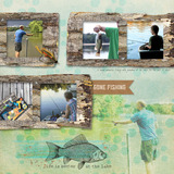 Camp Life Word Art Stickers