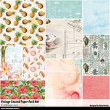 Vintage Coastal Scrapbooking Bundle