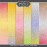 Nature Notes Glasshouse Glories - Ombre Papers